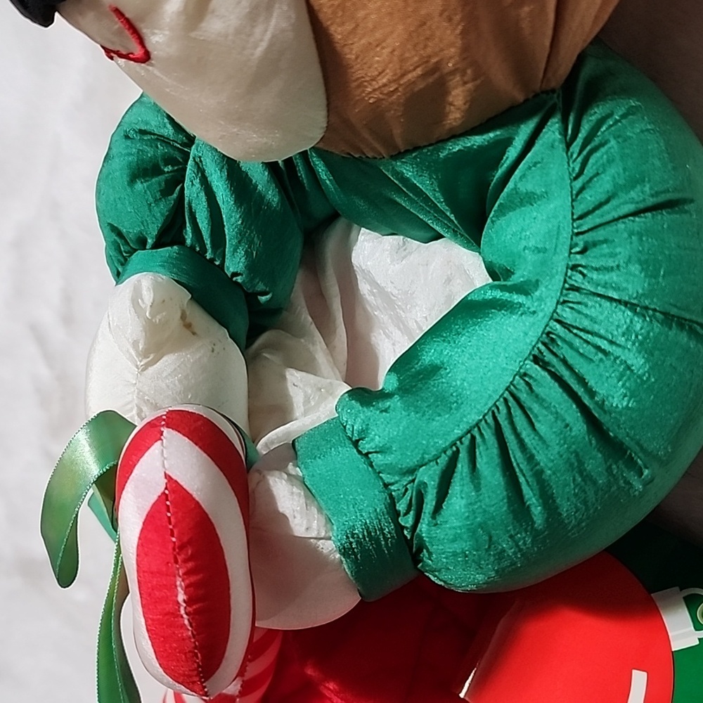 CHRISTMAS STOCKING  TEDDY BEAR 🧸 🐻  WITH JINGLE BELLS 🔔. - Picture 7 of 9